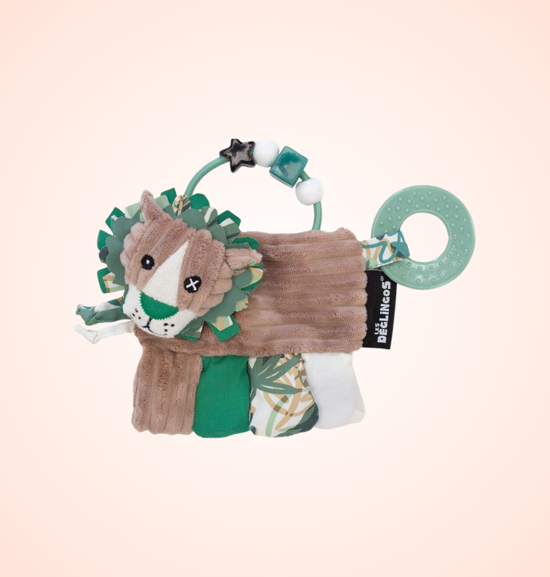 Hochet d'activités Jélékros le lion
