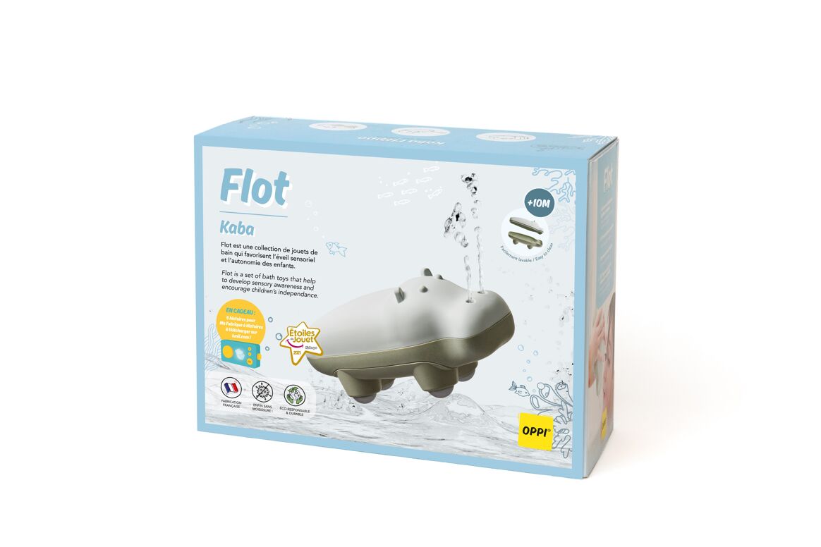 Jouet de bain éco-responsable - Flot® Kaba
