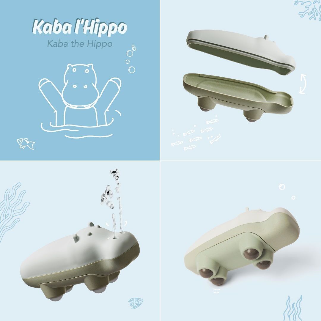 Jouet de bain éco-responsable - Flot® Kaba