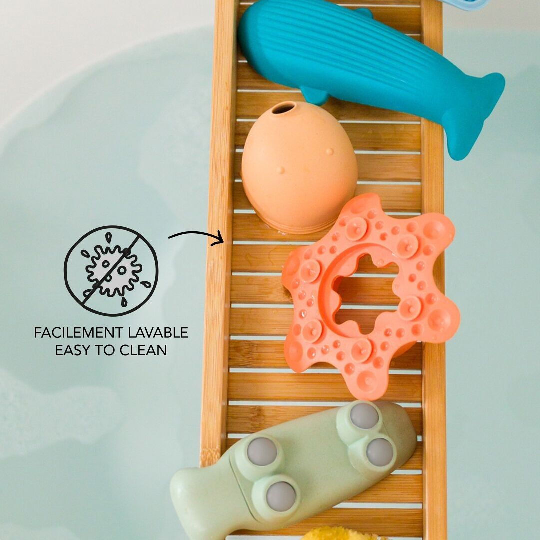 Jouet de bain éco-responsable - Flot® Tako