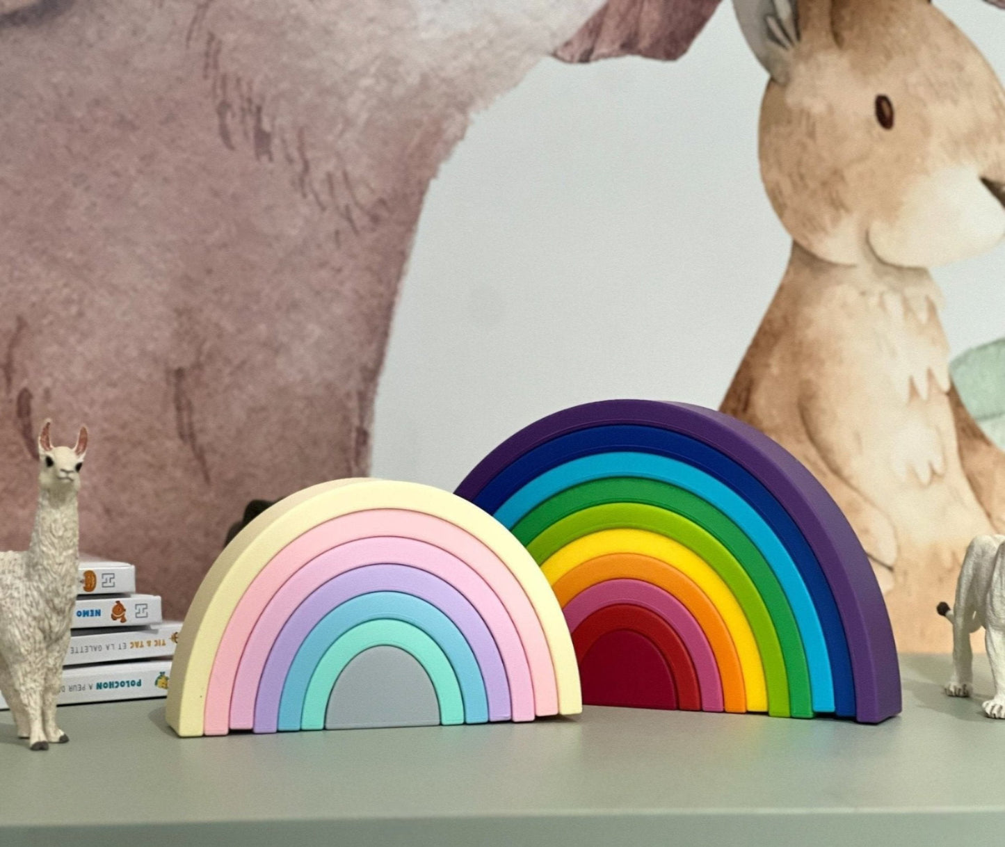 Arc-en-ciel de construction en silicone