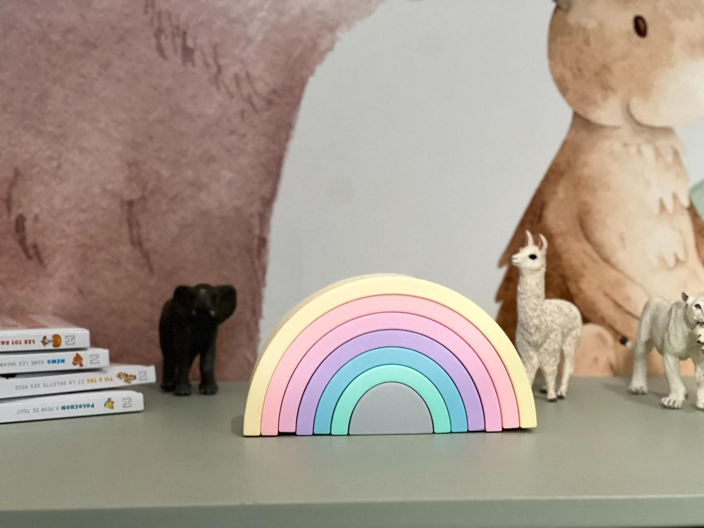 Arc-en-ciel de construction en silicone