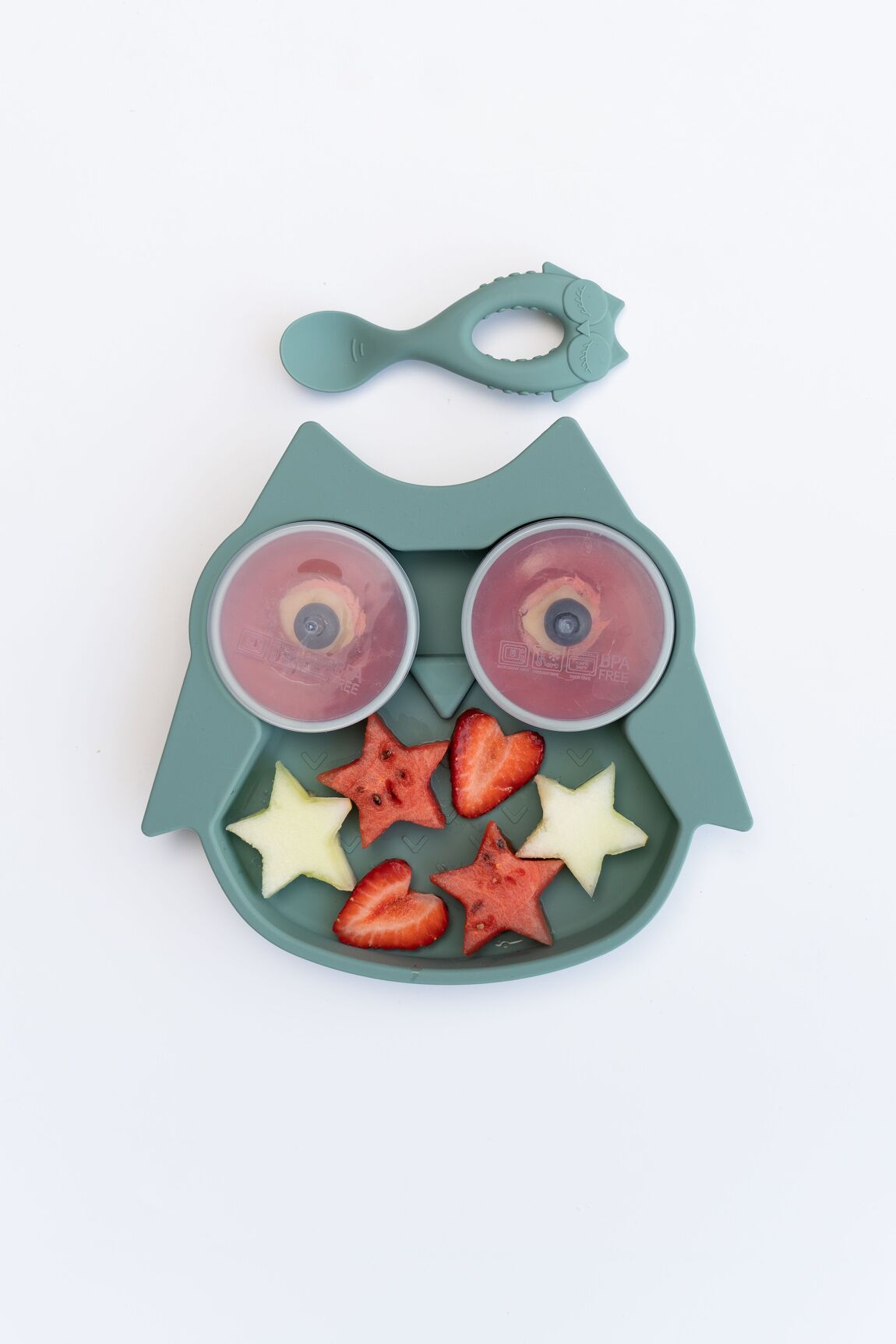 Ensemble de cuillères en silicone
