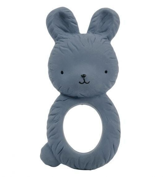 Anneau de dentition Lapin Bleu