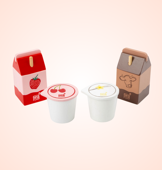 Set de produits laitiers