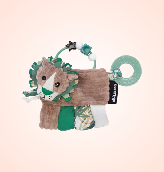 Hochet d'activités Jélékros le lion