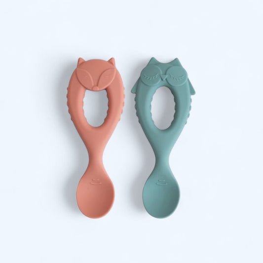 Ensemble de cuillères en silicone